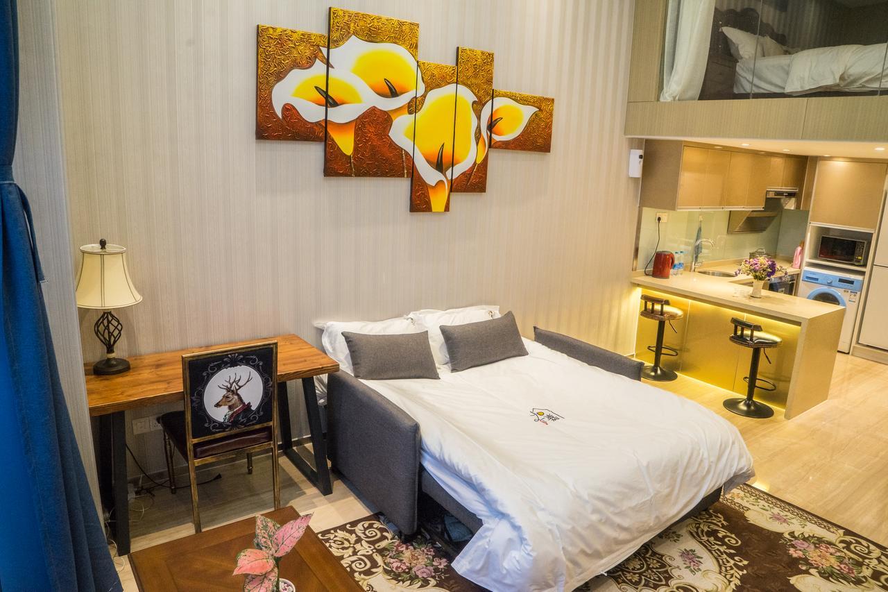 Yo Jia Apart Hotel Guangzhou Exterior foto